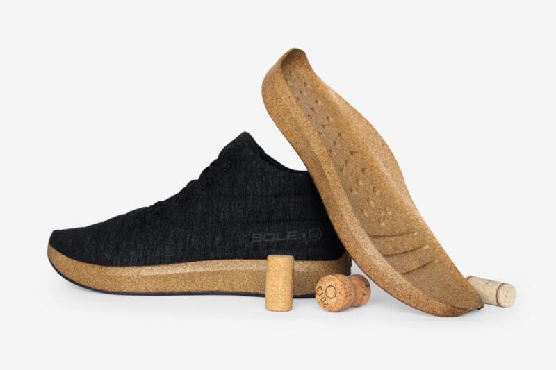 recycled cork for footwear ReCORK