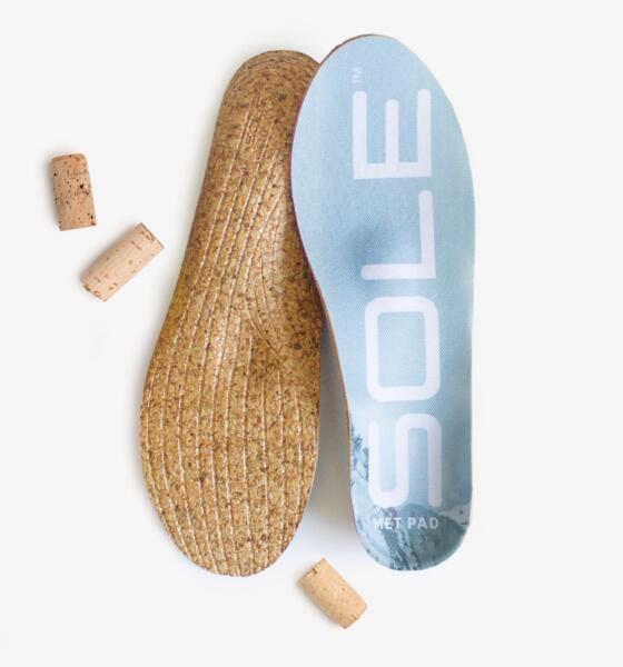 recycled cork for footwear ReCORK