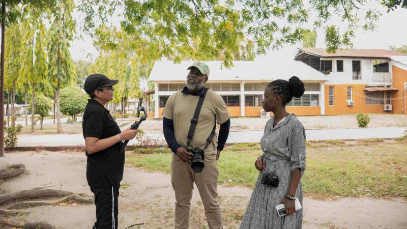 Cameras for Girls Amina Mohammed gender inequality in media