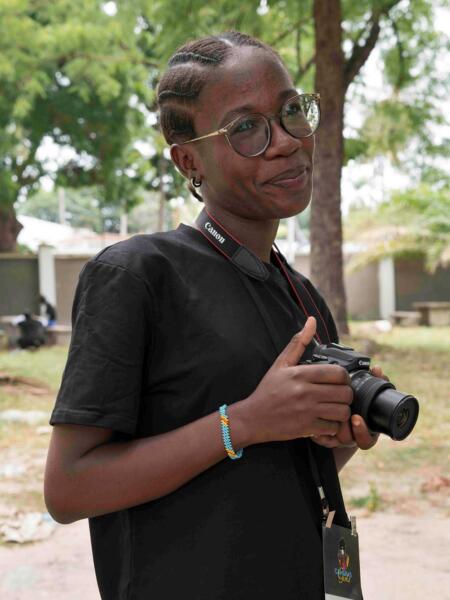 Cameras for Girls Amina Mohammed gender inequality in media